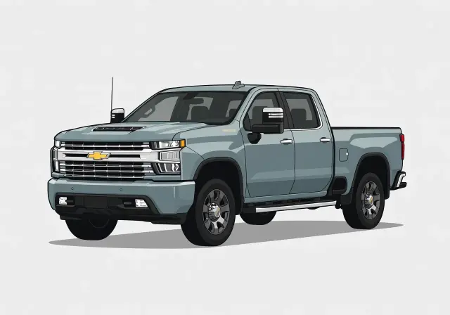 2020 Chevrolet Silverado 2500HD LTZ Diesel Crew Cab (6'10.2" Bed)