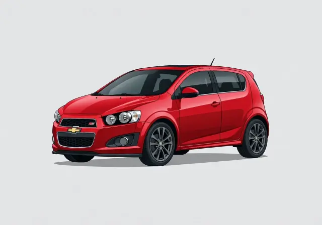 2013 Chevrolet Sonic RS Turbo 5-door Hatchback