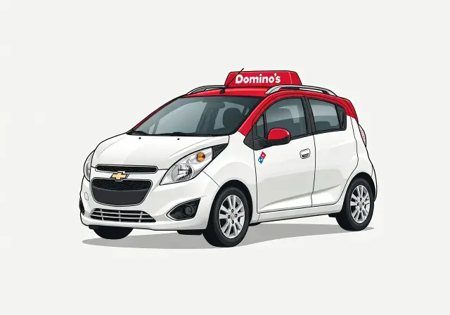 2015 Chevrolet Spark Domino's DXP Hatchback