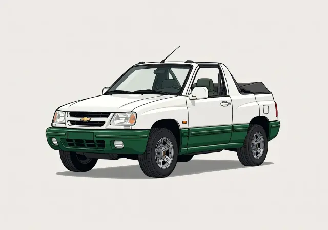 1999 Chevrolet Tracker 3-door Convertible
