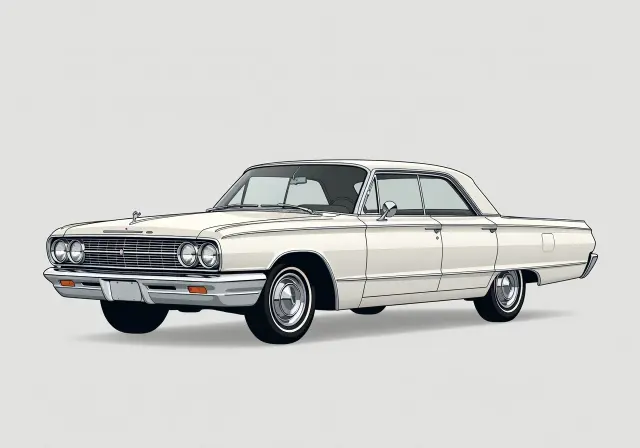 1964 Chrysler Imperial LeBaron Hardtop Sedan