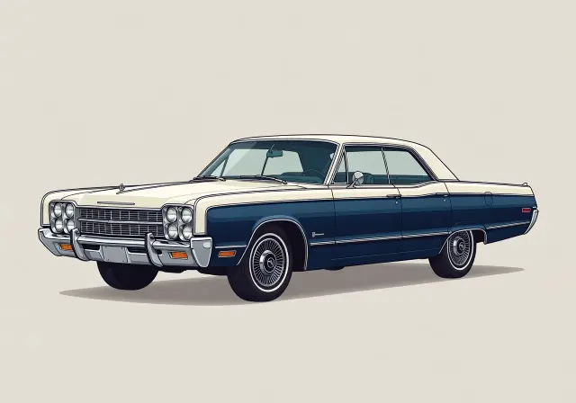 1968 Chrysler Imperial LeBaron Sedan