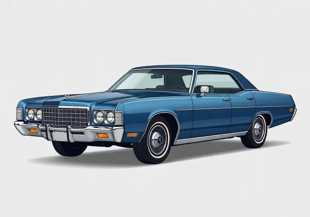 1973 Chrysler Imperial LeBaron Sedan