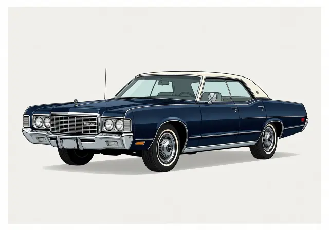 1975 Chrysler Imperial LeBaron Sedan
