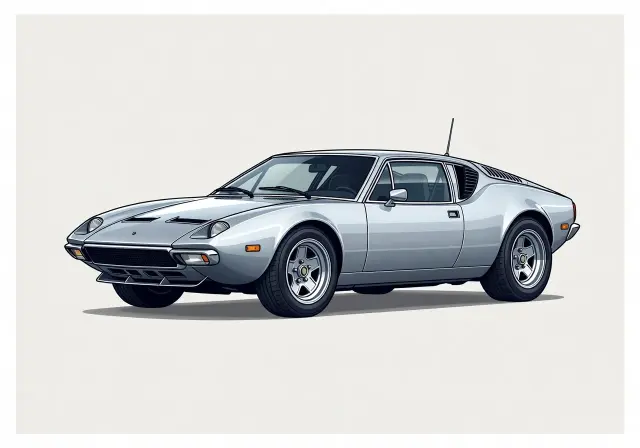 1973 De Tomaso Pantera L Coupe