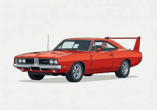 1969 Dodge Charger Daytona Hemi Coupe