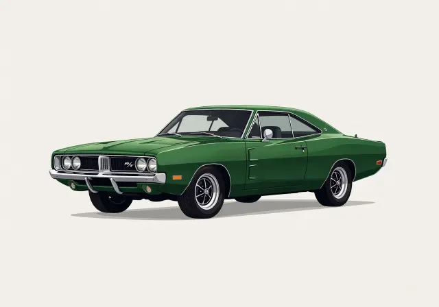 1968 Dodge Charger R/T 440 Coupe