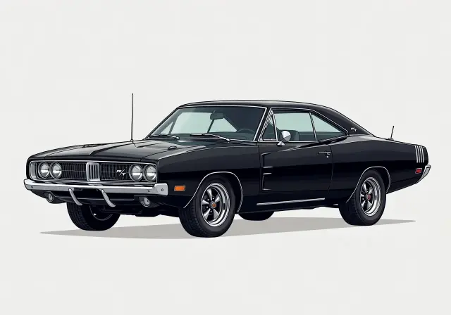1968 Dodge Charger R/T Hemi Coupe