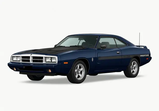 1987 Dodge Charger Shelby GLHS 3-door Hatchback