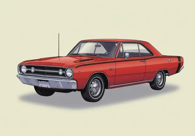 1968 Dodge Dart GTS 340 Hardtop Coupe