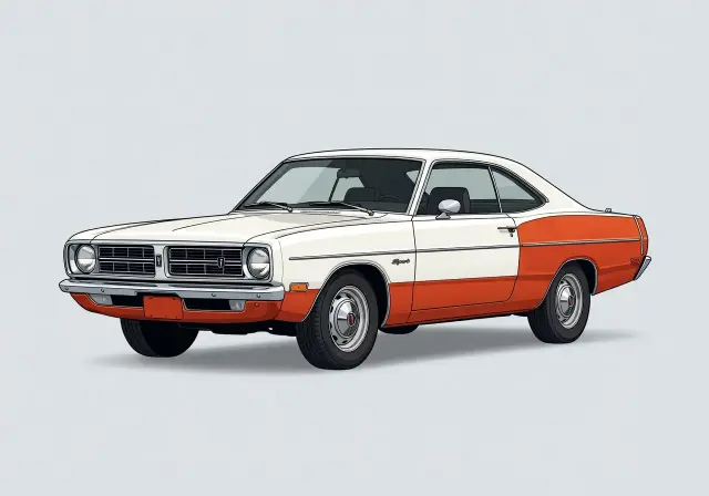 1976 Dodge Dart Sport V8 Coupe