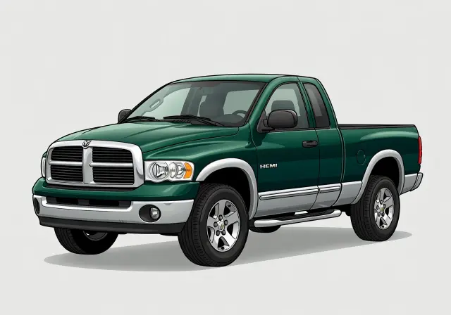 2003 Dodge Ram 1500 SLT Hemi Regular Cab (6.3 ft. Bed)