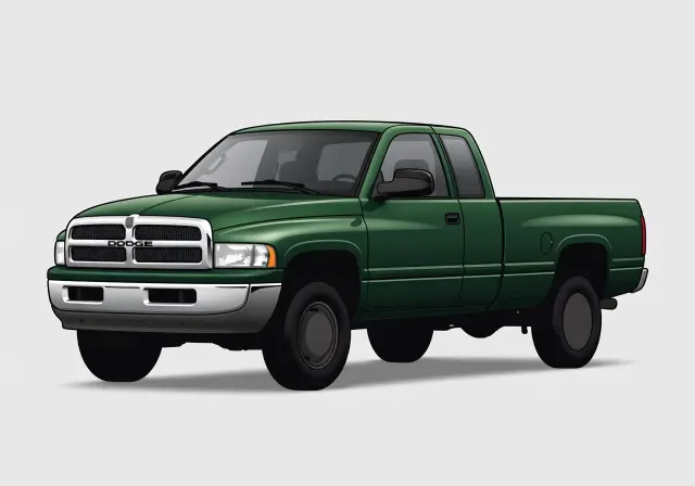 1998 Dodge Ram 2500 Heavy Duty Laramie SLT 8.0L Extended Cab 