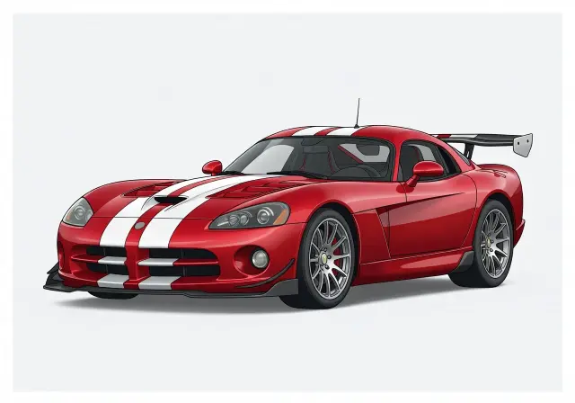 2004 Dodge Viper Competition Coupe (Race Car)