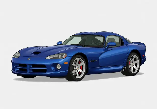 1999 Dodge Viper GT2 Coupe