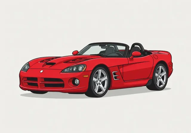2004 Dodge Viper RSI SR Twin Turbo SRT-10 Roadster