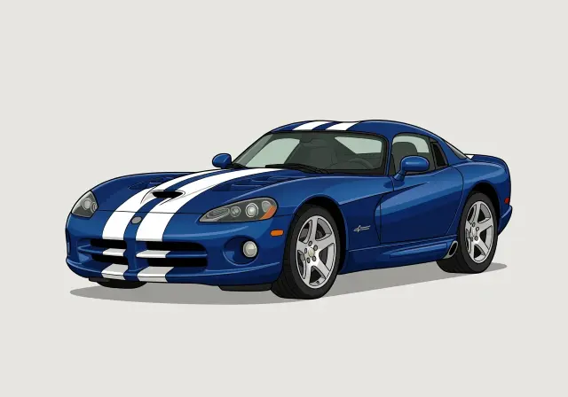 2000 Dodge Viper TNT King Snake Coupe
