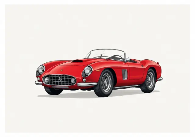 1957 Ferrari 250 Testa Rossa Competition Spider 2500