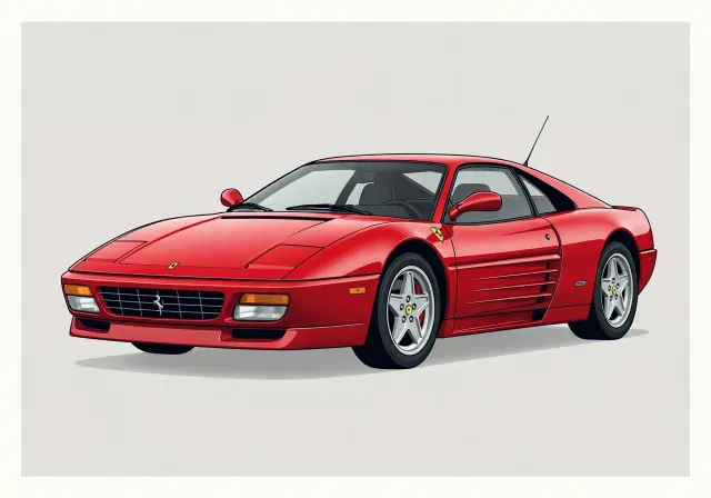 1990 Ferrari 348 tb