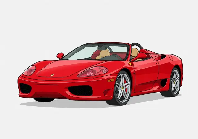 2001 Ferrari 360 Spider F1