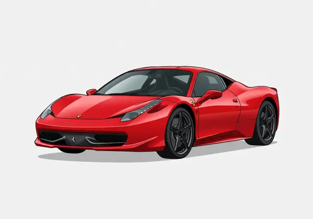 2010 Ferrari 458 Italia Coupe