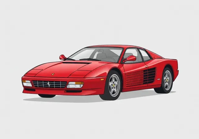 1992 Ferrari 512 TR Coupe