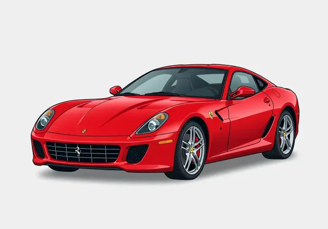 2007 Ferrari 599 GTB Fiorano F1 Coupe