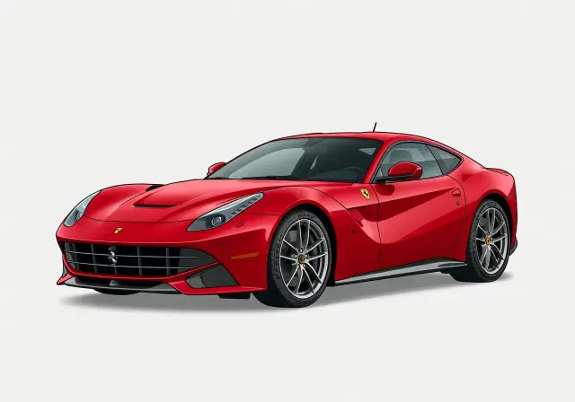 2013 Ferrari F12berlinetta Coupe (Pirelli tires)