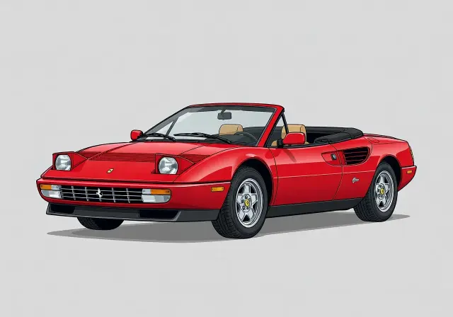 1987 Ferrari Mondial 3.2 2+2 Cabriolet