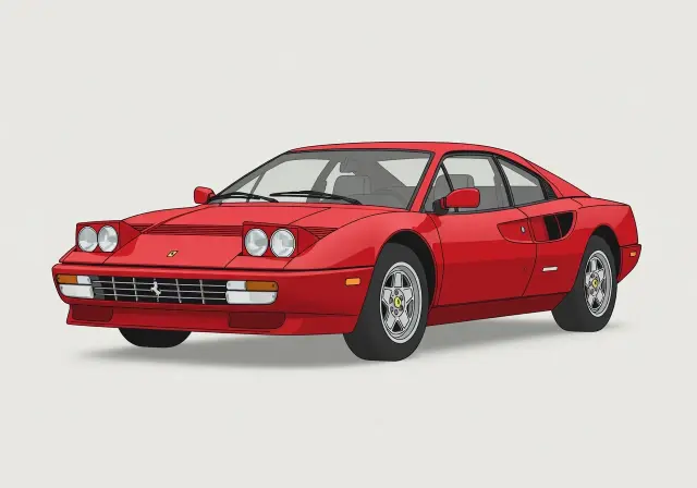 1987 Ferrari Mondial 3.2 2+2 Coupe