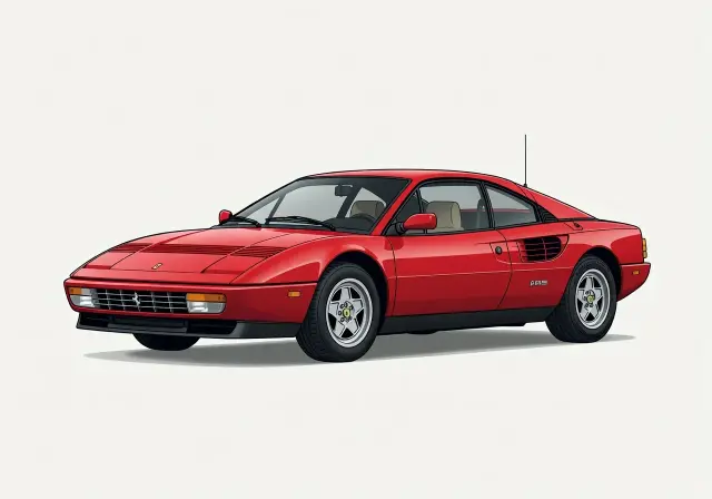 1986 Ferrari Mondial 3.2 2+2 Coupe (Euro Spec)