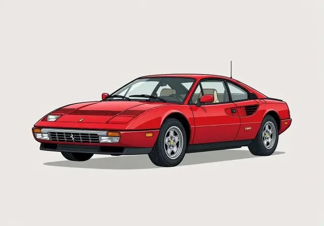 1982 Ferrari Mondial 8 2+2 Coupe