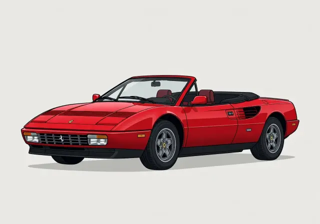 1984 Ferrari Mondial Quattrovalvole 2+2 Cabriolet