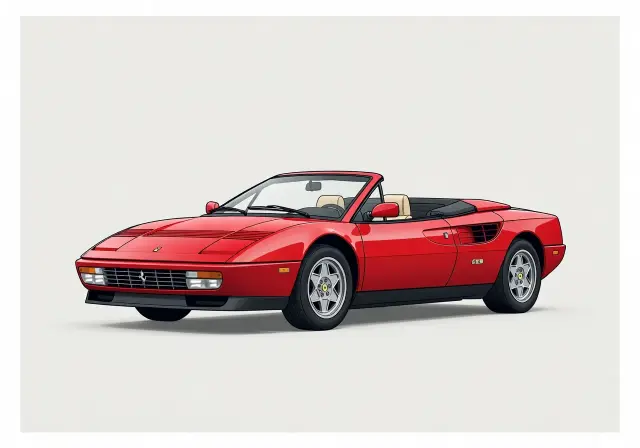 1990 Ferrari Mondial t 2+2 Cabriolet