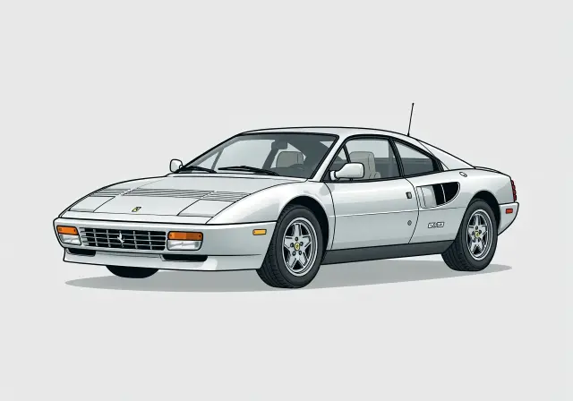 1991 Ferrari Mondial t 2+2 Coupe (Euro Spec)