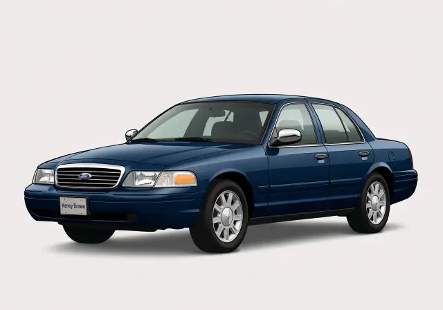2002 Ford Crown Victoria Kenny Brown P2 Panther Sedan