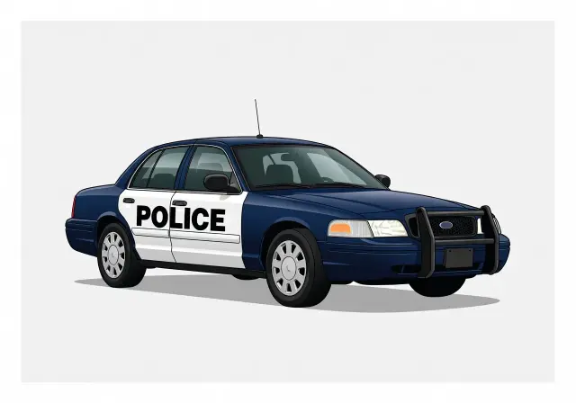 1999 Ford Crown Victoria Police Interceptor Sedan