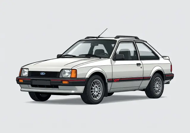 1983 Ford Escort GT 3-door Hatchback