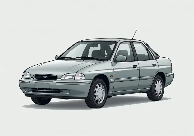 1997 Ford Escort LX Sedan
