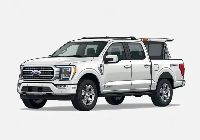 2021 Ford F-150 Lariat PowerBoost SuperCrew (5'7.1" Bed)