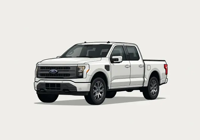 2022 Ford F-150 Lightning Pro SuperCrew (5'7.1" Bed)