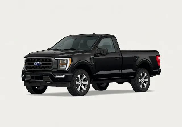 2022 Ford F-150 XLT FP700 Black Edition Regular Cab (6'6.9" Bed)