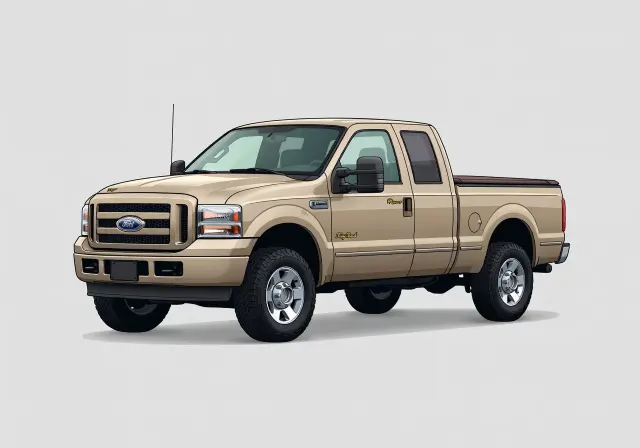 2008 Ford F-250 Super Duty King Ranch 6.4L Crew Cab (6.8 ft. Bed)
