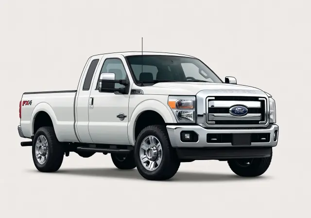 2011 Ford F-350 Super Duty Lariat FX4 6.2L Crew Cab (6.8 ft. Bed)