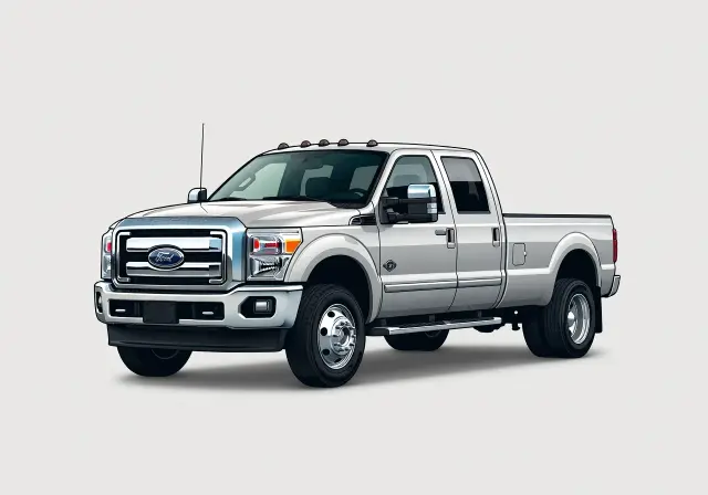 2015 Ford F-450 Super Duty Platinum Crew Cab DRW (8 ft. Bed)