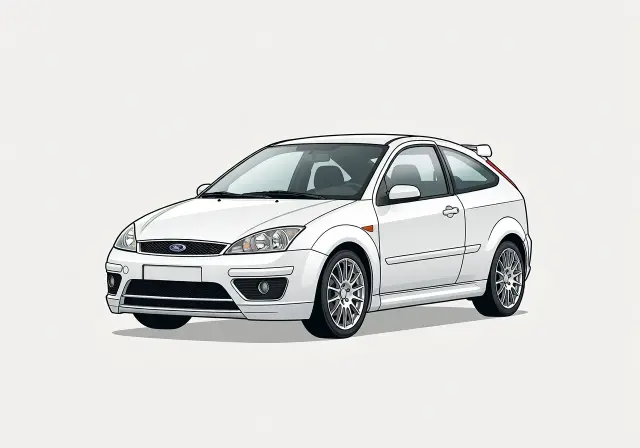 2004 Ford Focus Racing RS8 V8 3-door Hatchback