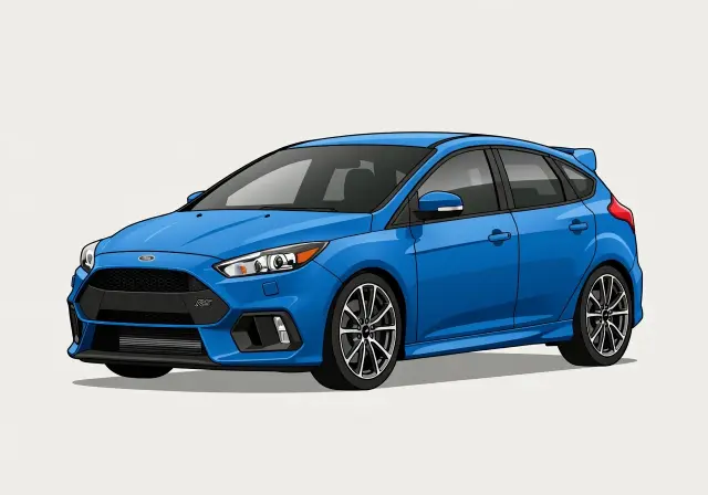 2017 Ford Focus RS 5-door Hatchback