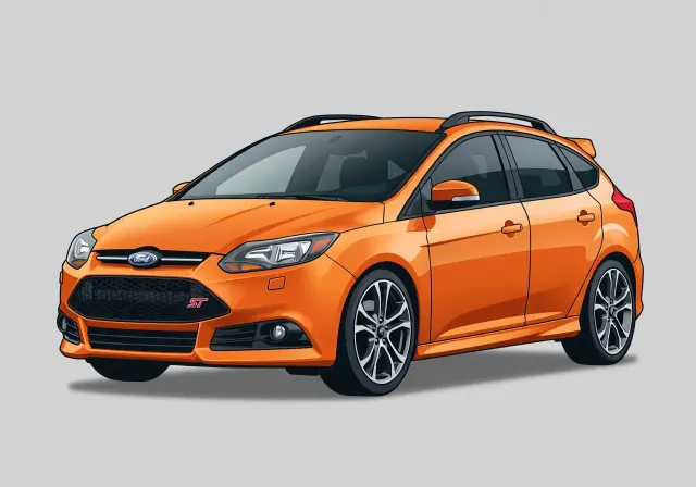 2013 Ford Focus ST 5-door Hatchback (Euro Spec)