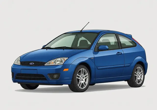 2003 Ford Focus SVT Vortech Engineering 3-door Hatchback