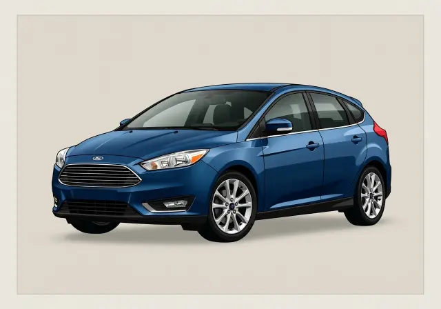 2015 Ford Focus Titanium 5-door Hatchback